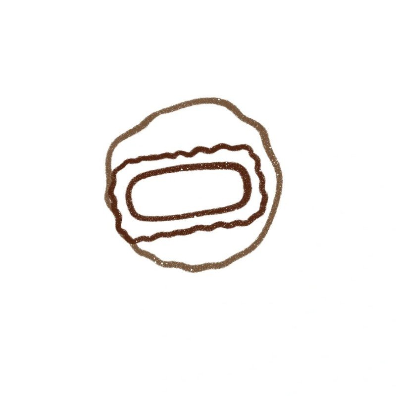 How to draw a easy cookie 3