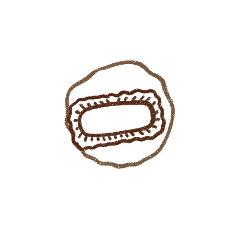How to draw a easy cookie 4