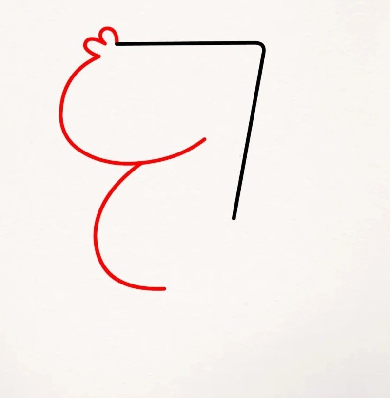 How to draw a easy crocodile 2