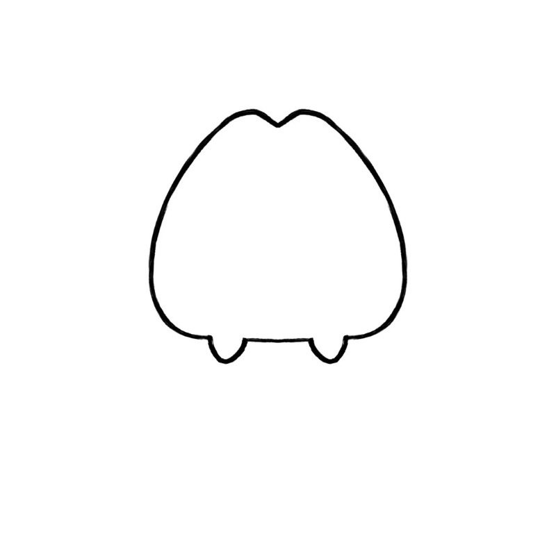 How to draw a Hedgehog easy 1