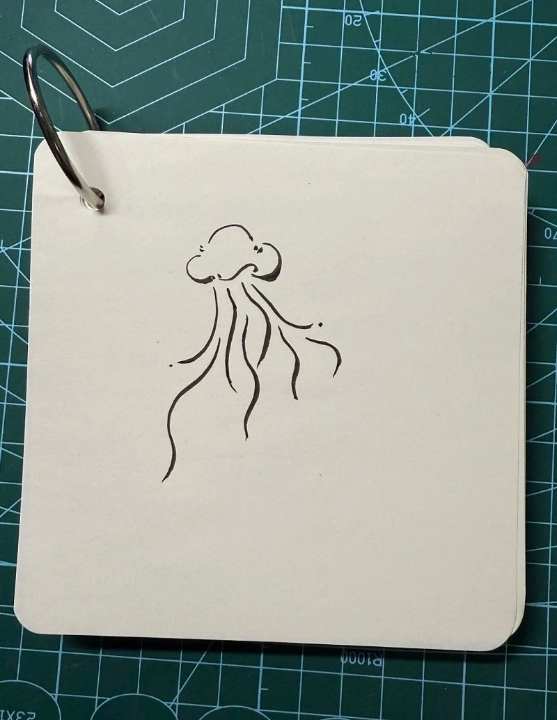 How to draw a easy jellyfish 4