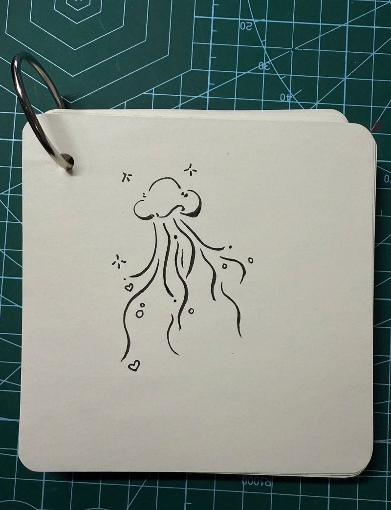 How to draw a easy jellyfish