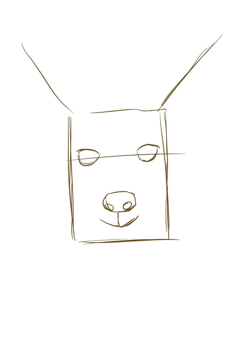 How to draw a ea 2sy kangaroo