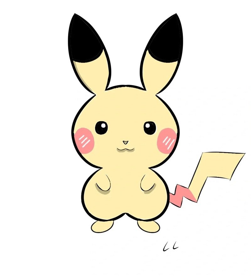 How to draw a easy Pokemon