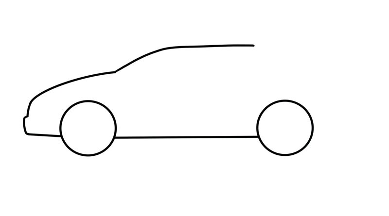 How to draw a easy police car 5