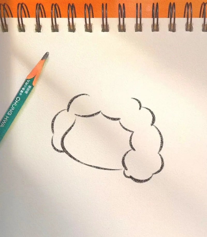 How to draw a easy sheep 2