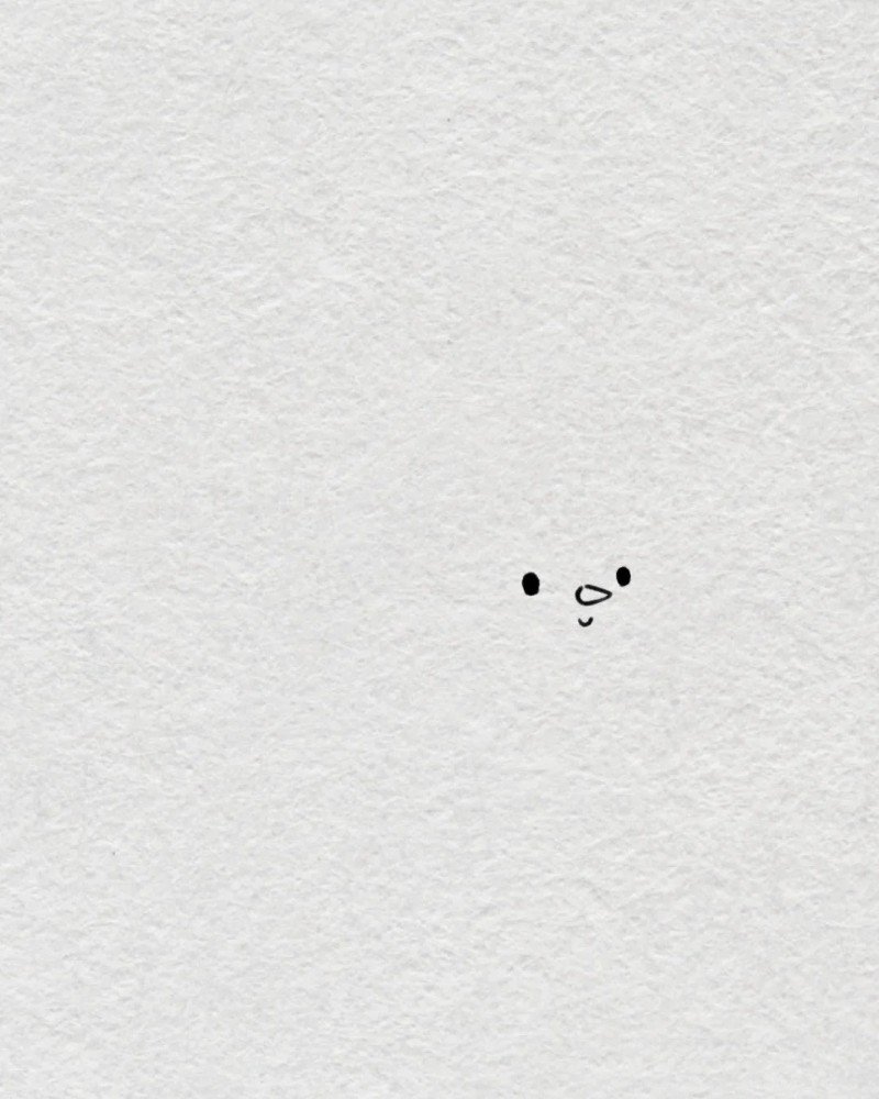 How to draw a easy snowman 1