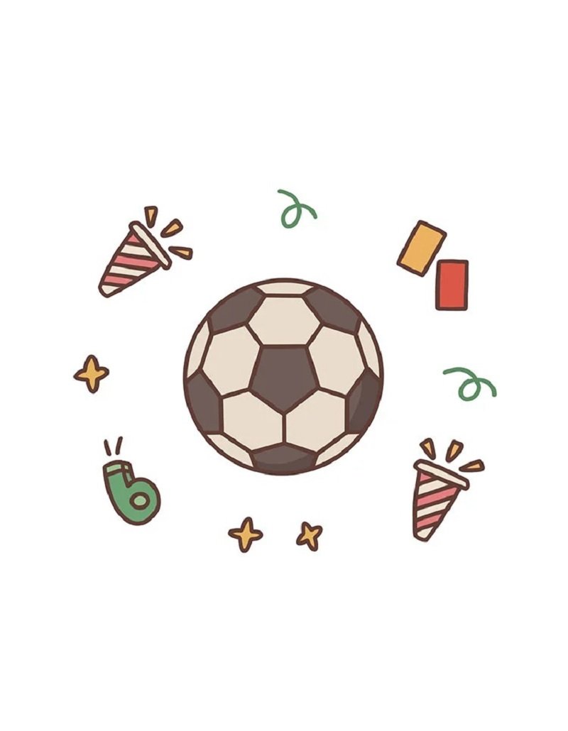 How to draw a easy soccer ball