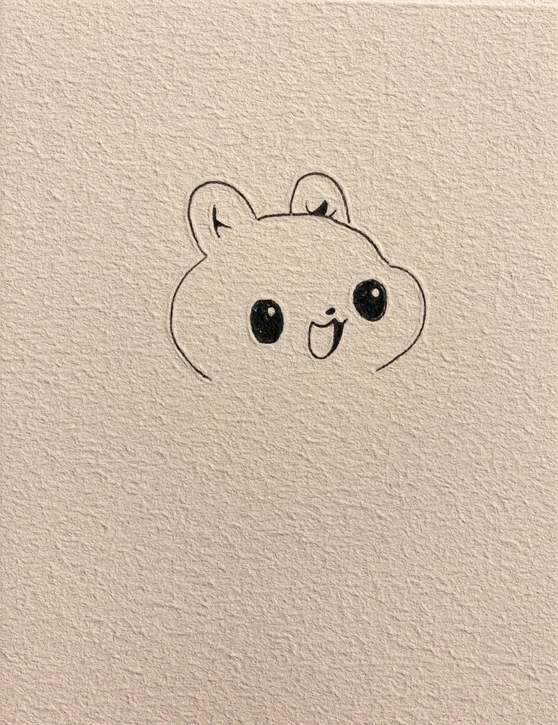 How to draw a easy squirrel 3