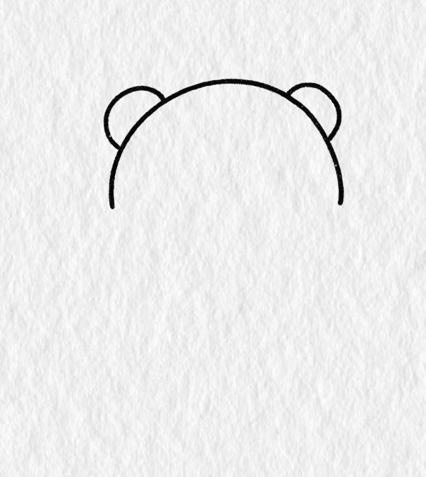 How to draw a easy teddy bear 2