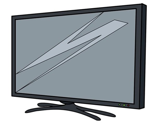 How to draw a easy tv