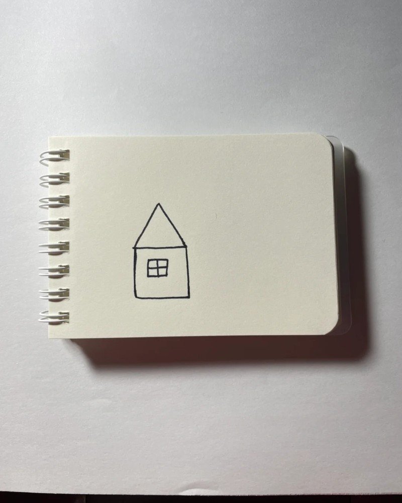 How to draw a farm house 1