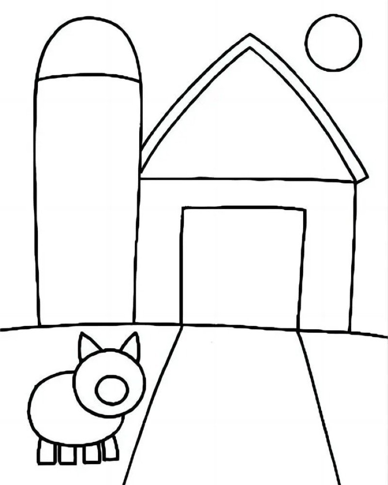 How to draw a farmer 6