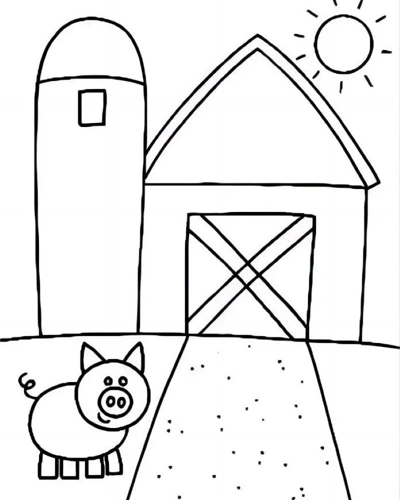 How to draw a farmer 7