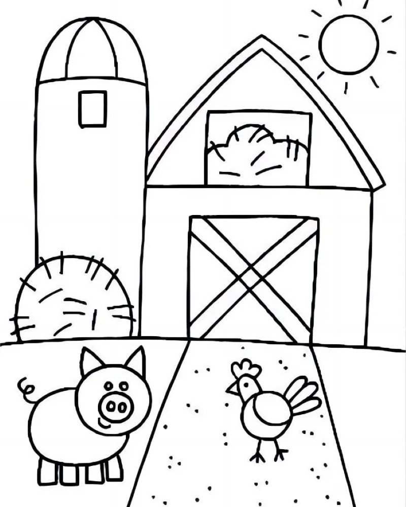 How to draw a farmer 8