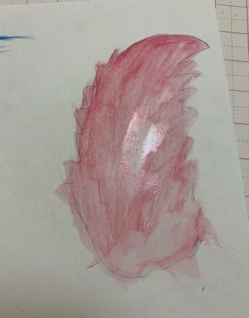 How to draw a feather beautiful 3