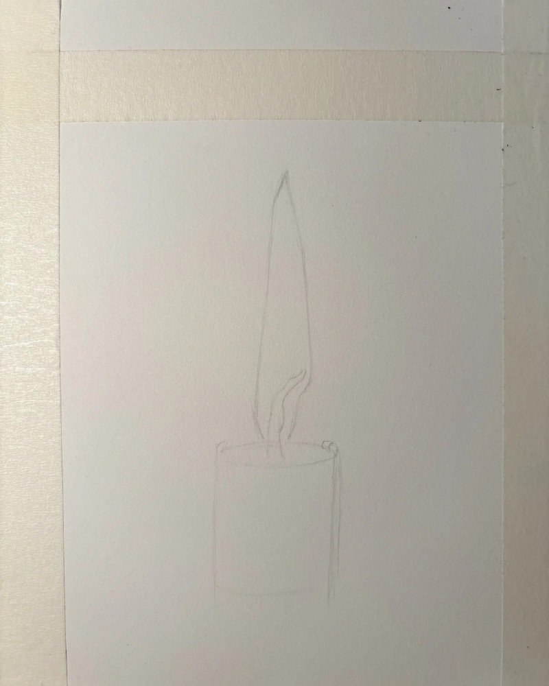 How to draw a fire flame 1