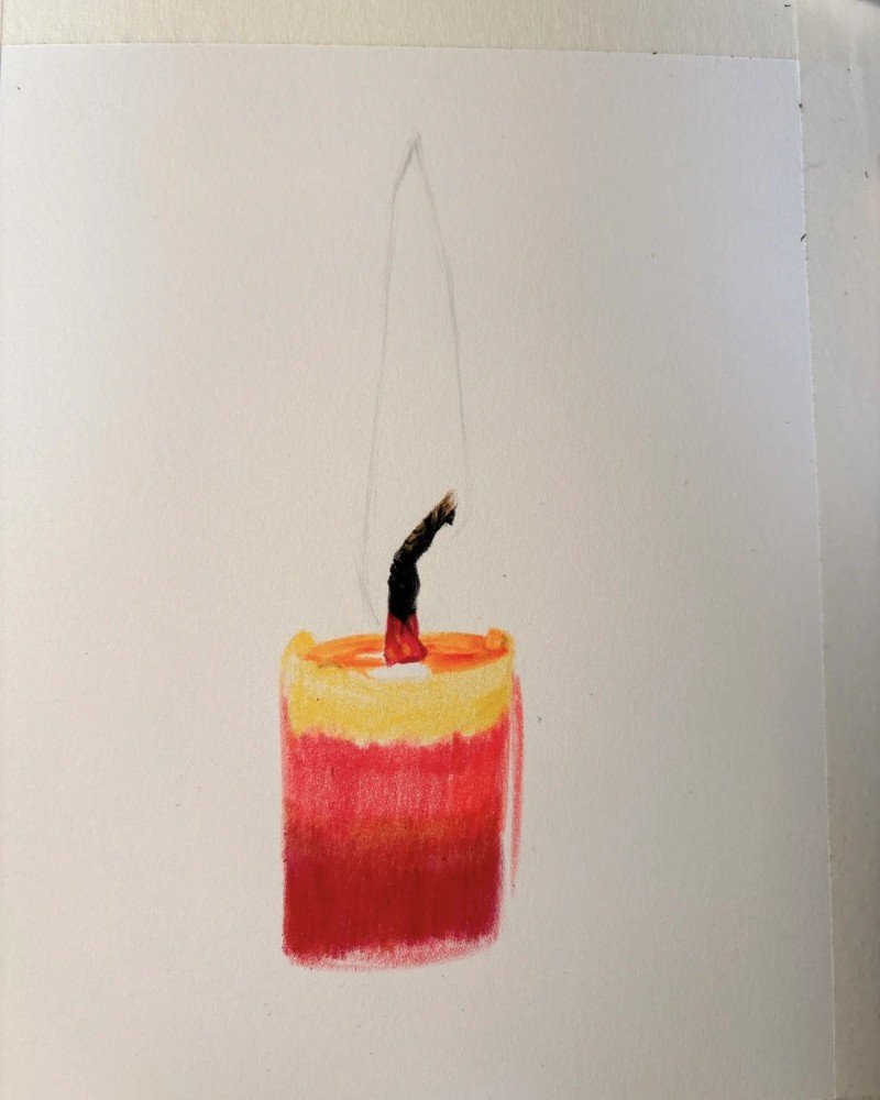 How to draw a fire flame 5