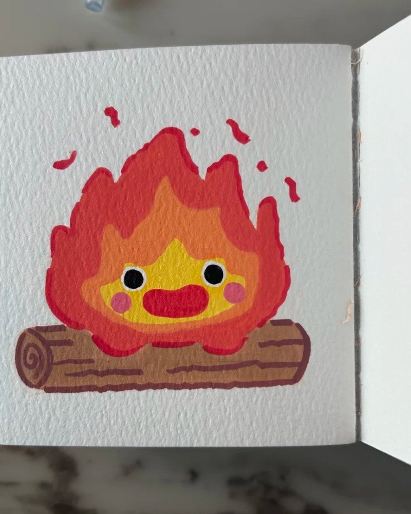 How to draw a flame ea
