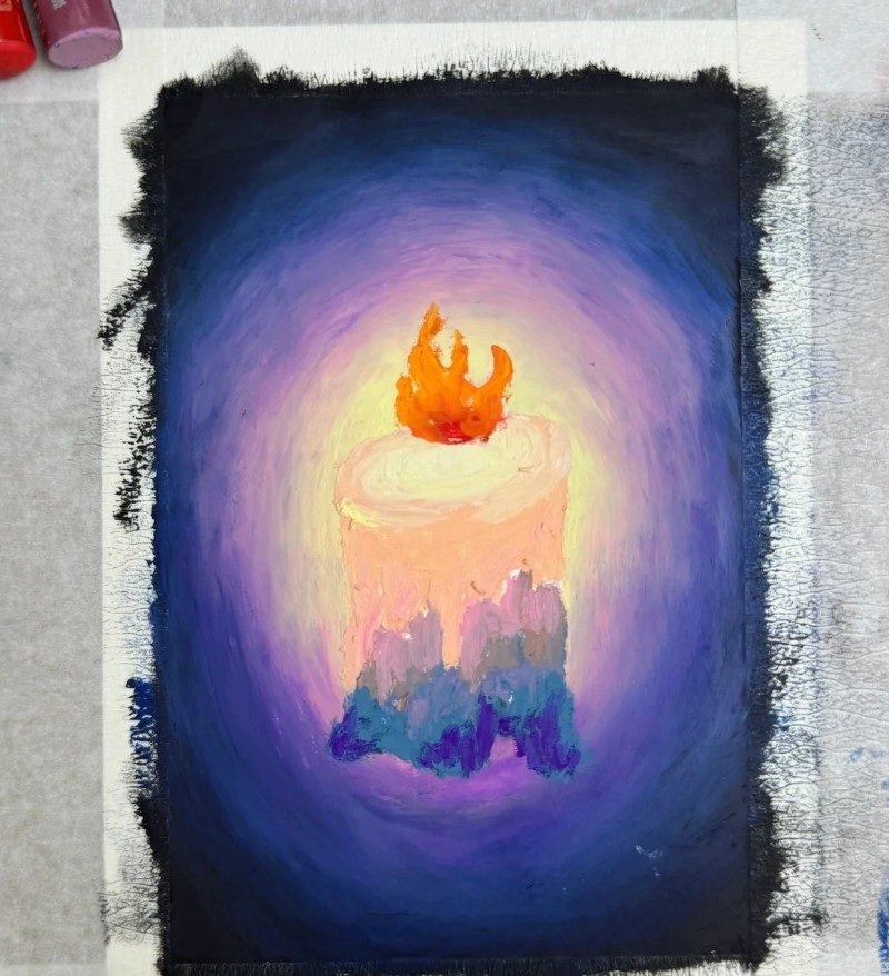 How to draw a flame of fire 3