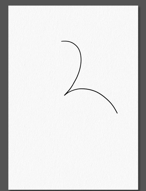 How to draw a flamingo easy 1