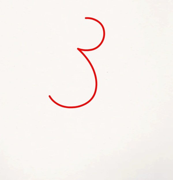 How to draw a flamingo for kids 1