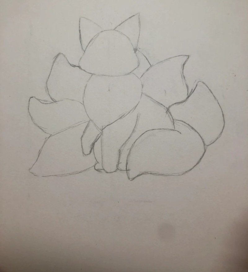 How to draw a fox easy 2