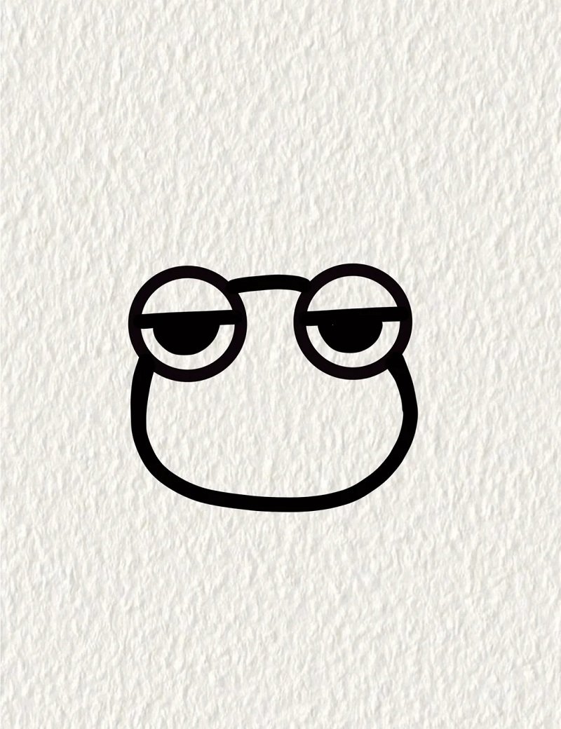 How to draw a frog for kids 3