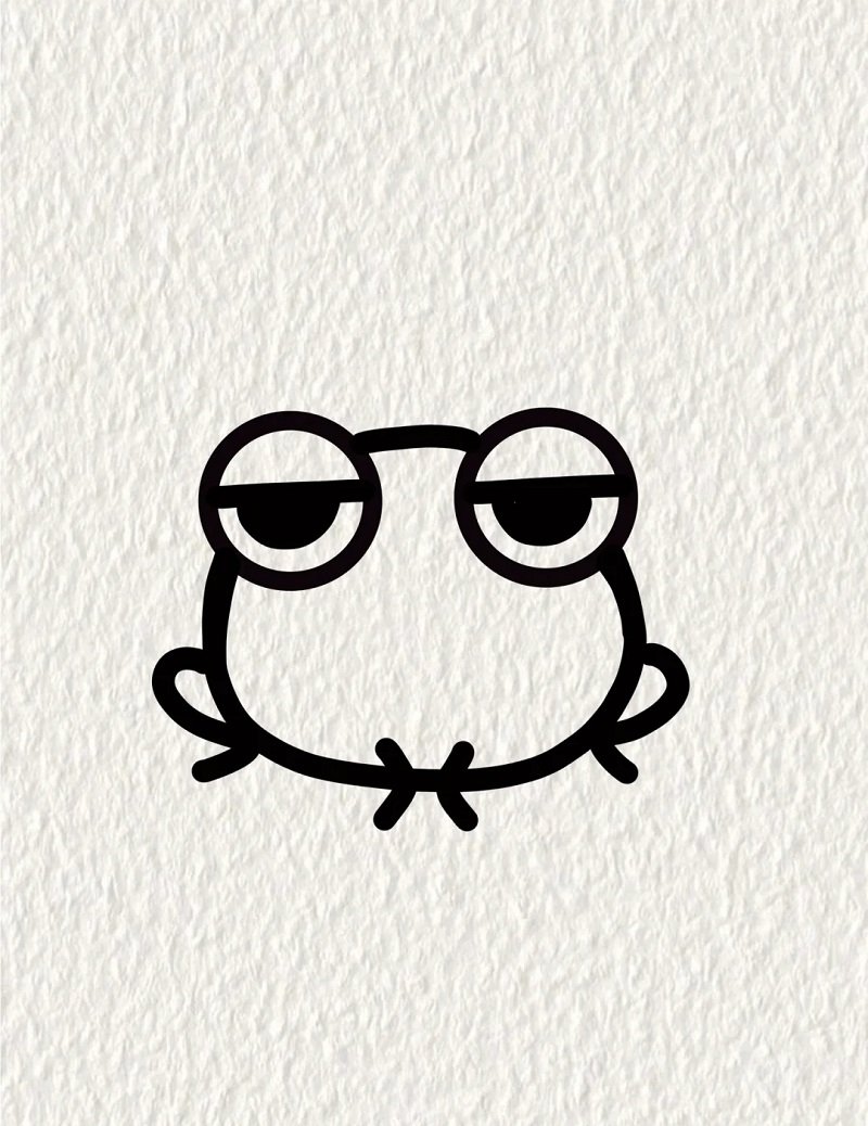 How to draw a frog for kids 4
