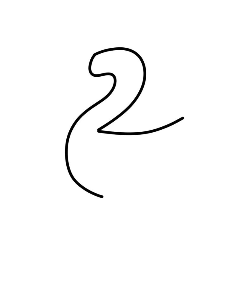 How to draw a goose 2