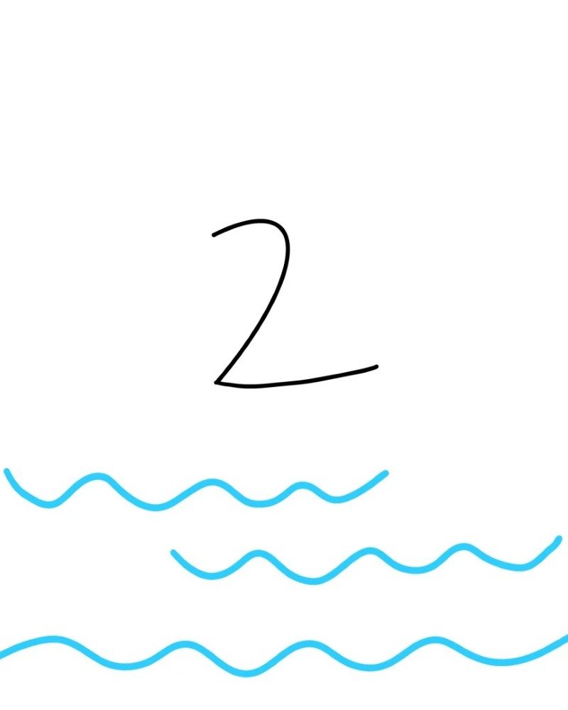 How to draw a goose step by step 2