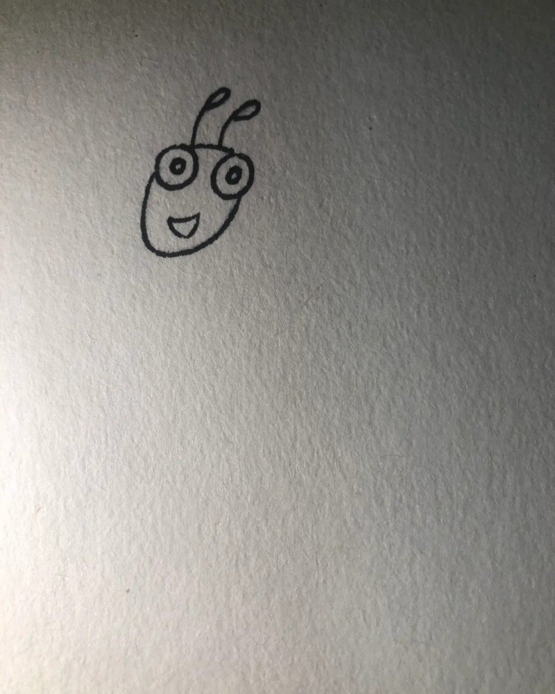 How to draw a grasshopper for kids 4