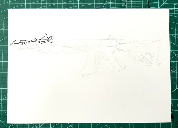 How to draw a gun easy 1