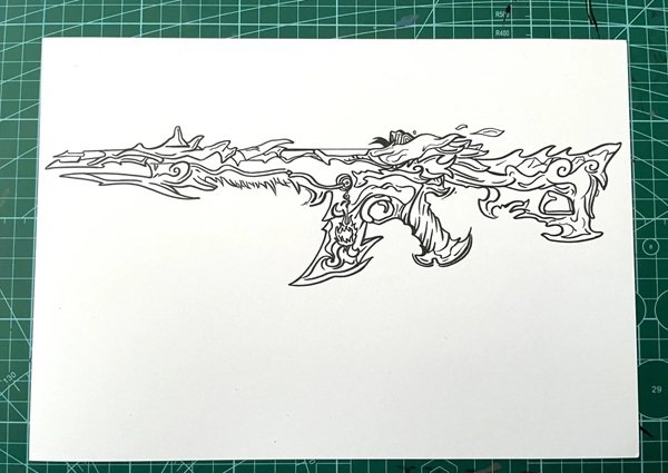 How to draw a gun easy 11