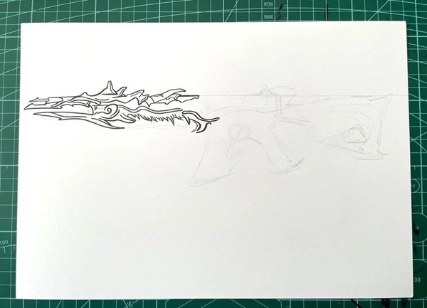 How to draw a gun easy 4