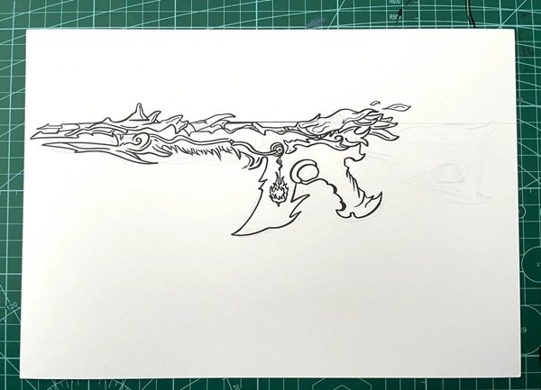 How to draw a gun easy 8