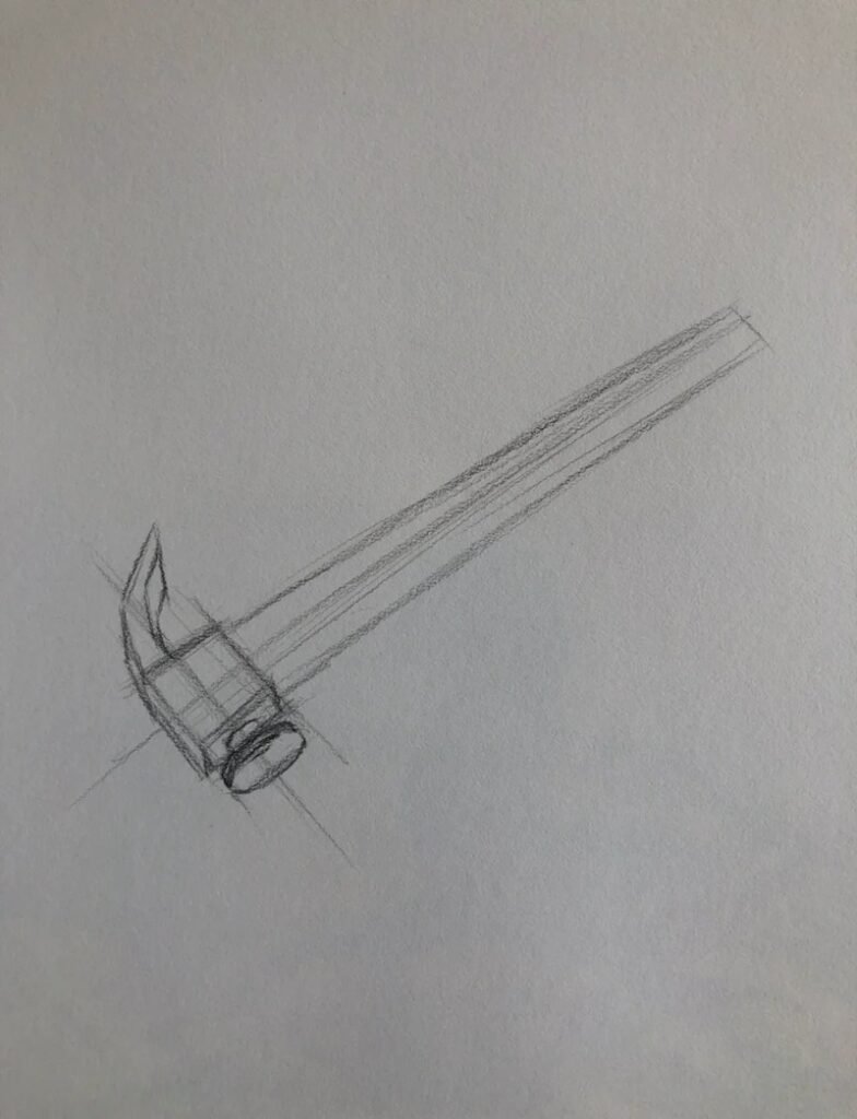 5+ easy steps on how to draw a hammer for beginners