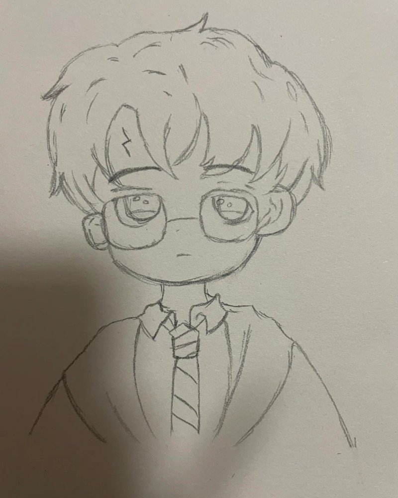 How to draw a Harry Potter 7