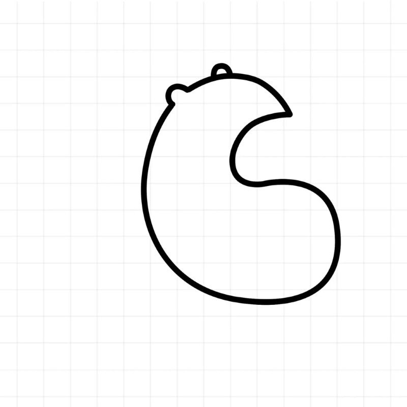 How to draw a Hedgehog step by step 2
