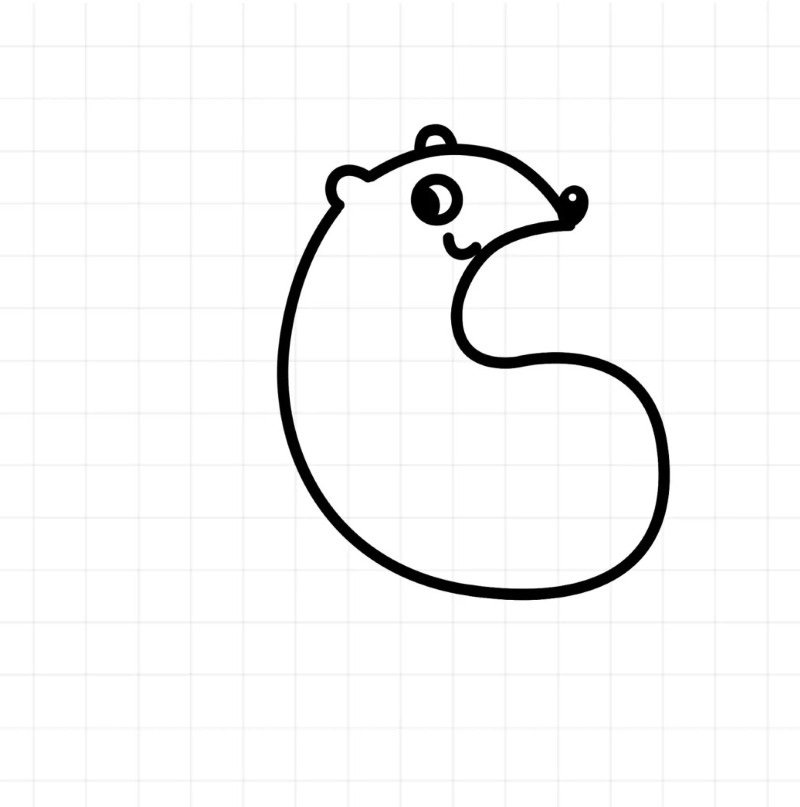 How to draw a Hedgehog step by step 3