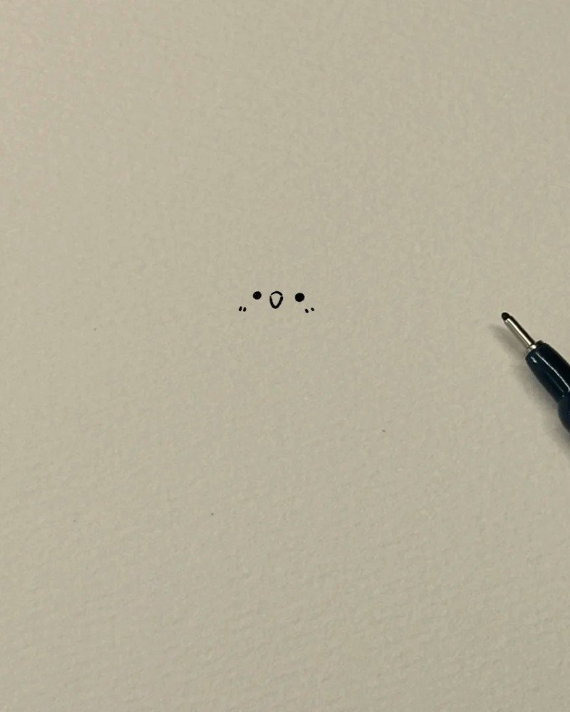 How to draw a hen cute 1