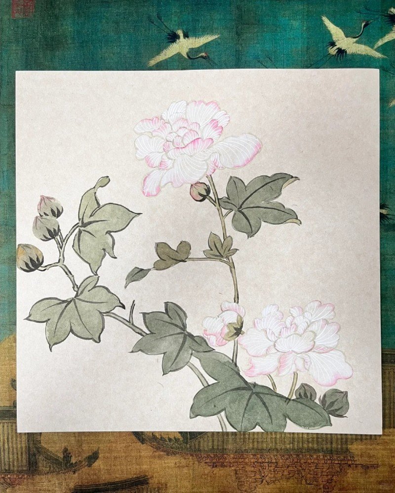 How to draw a hibiscus flower beautiful