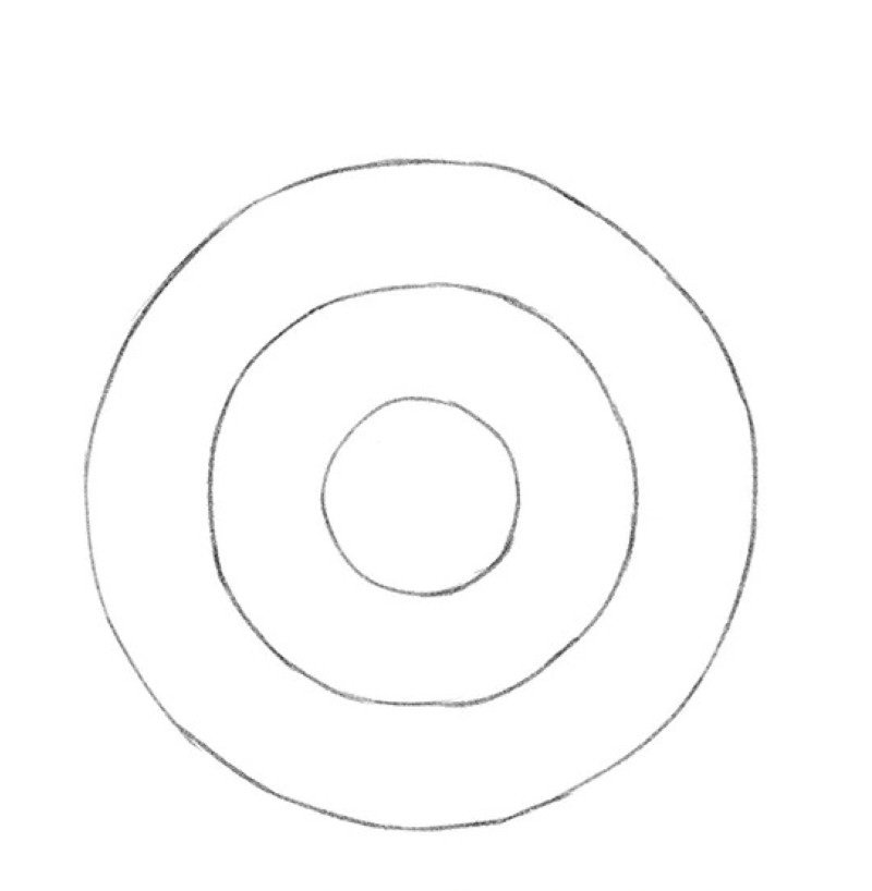 How to draw a hibiscus flower easy 1