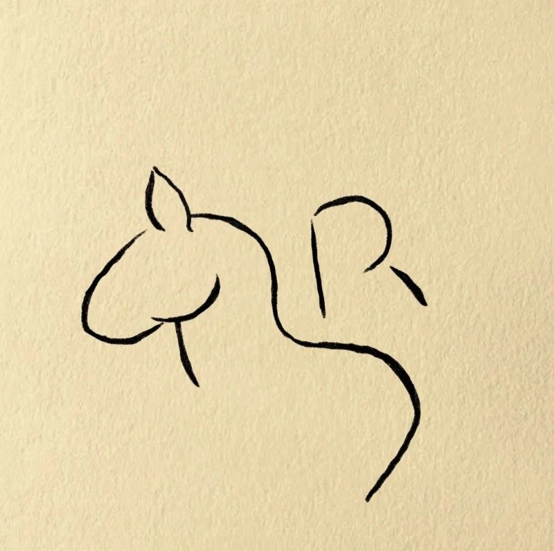 How to draw a horse easy 3