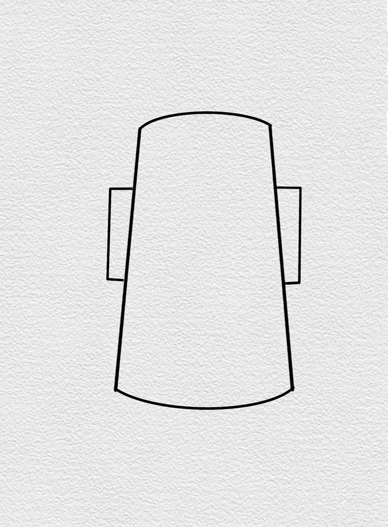 How to draw a house step by step 2