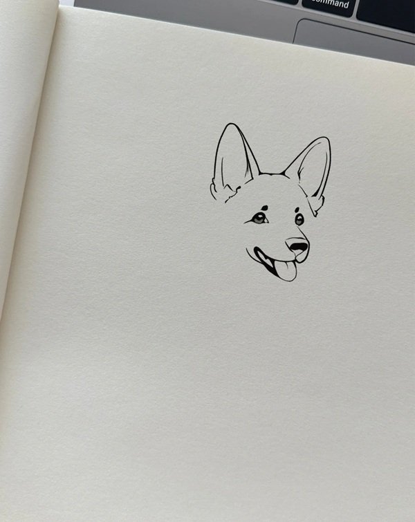 How to draw a husky dog beautiful 2