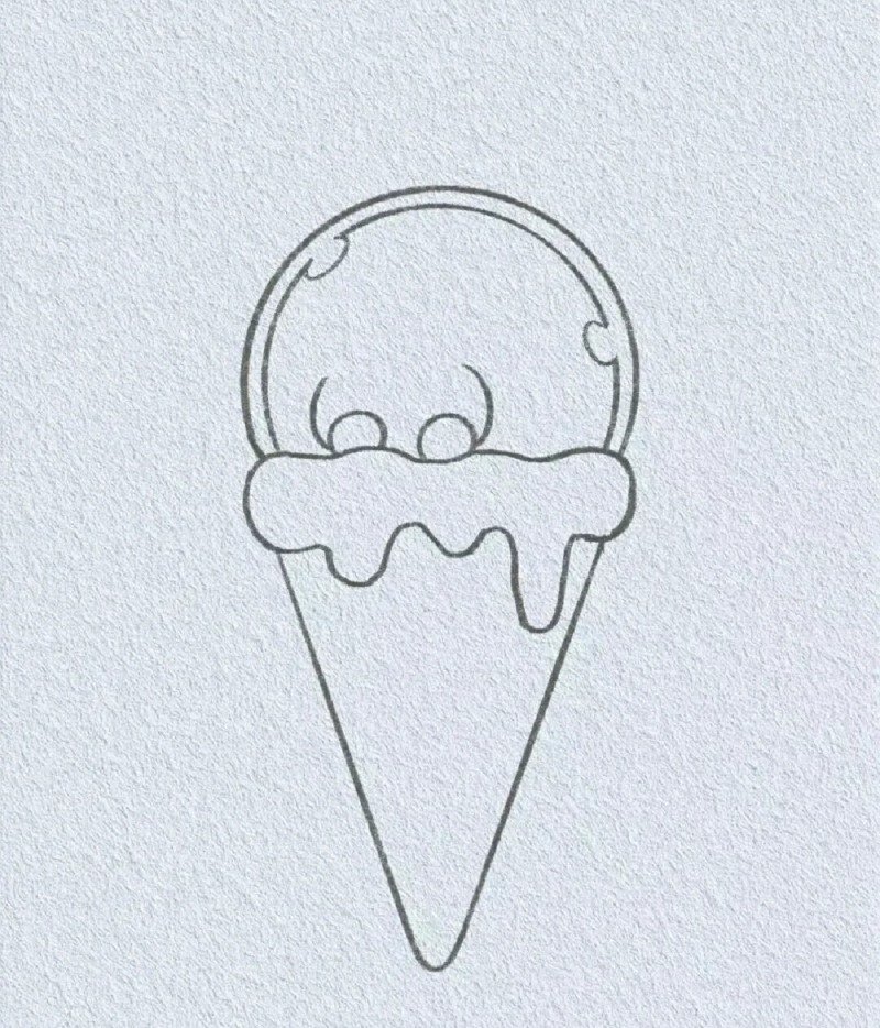 How to draw ice cream 4