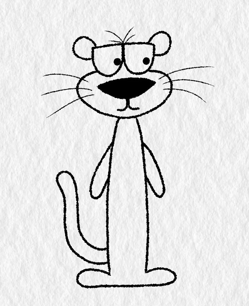 How to draw a jaguar animal easy 4