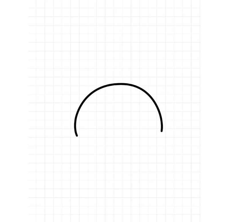 How to draw a jellyfish cute​ 1