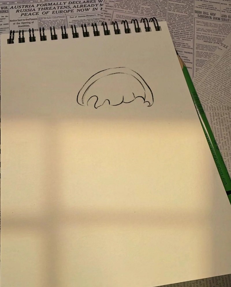 How to draw a jellyfish step by step 1